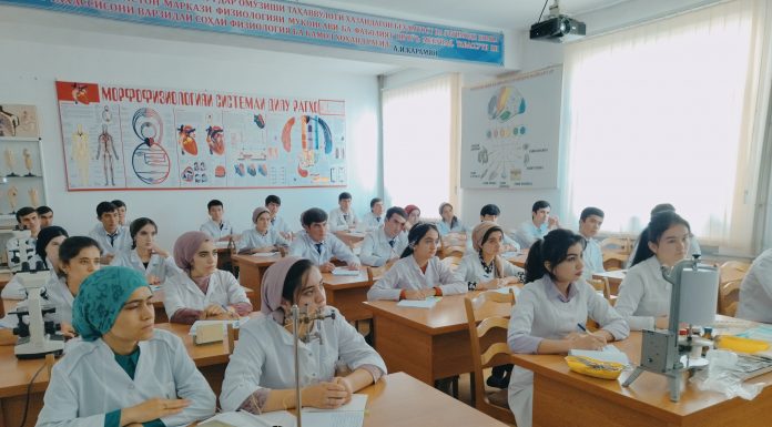 Дарси кушоди н.и.б., ассисети кафедраи физиологияи одам ва ҳайвонот Устоев Б.Р.