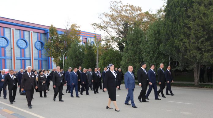 ЭҲТИРОМ ВА САДОҚАТ БА ПЕШВОИ МАОРИФПАРВАРИ МИЛЛАТ